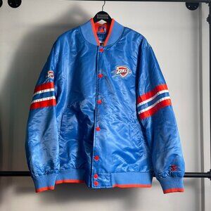 Starter Oklahoma City Thunder satin jacket size 2XL